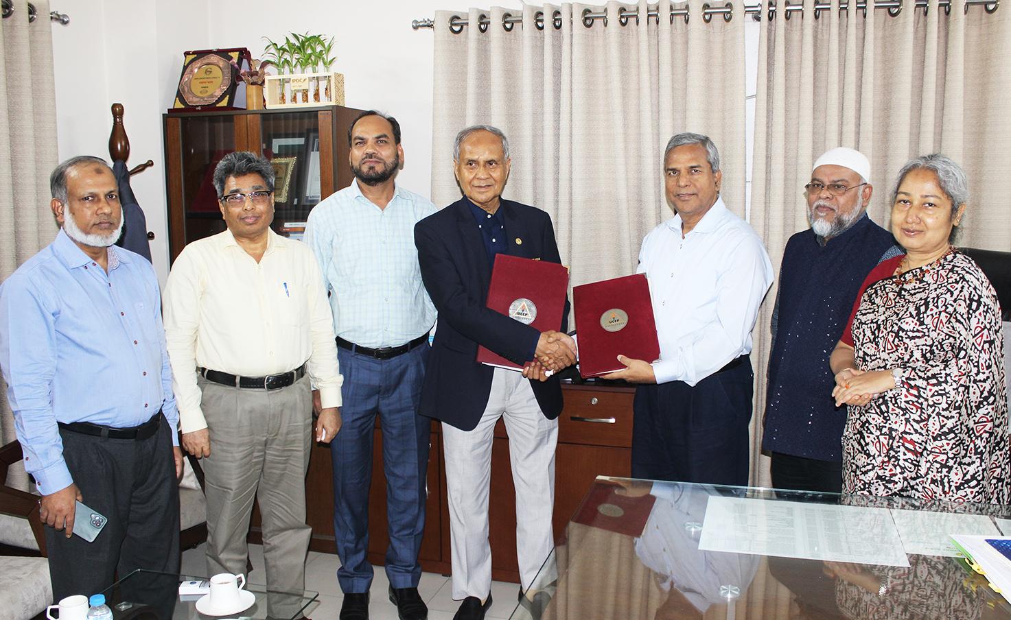 SDF ও UCEP-এর মধ্যে চুক্তি স্বাক্ষর